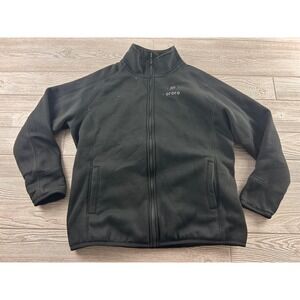 Ororo Heated Fleece Jacket Mens Large Black Full Zip Outdoor Winter Coat 988